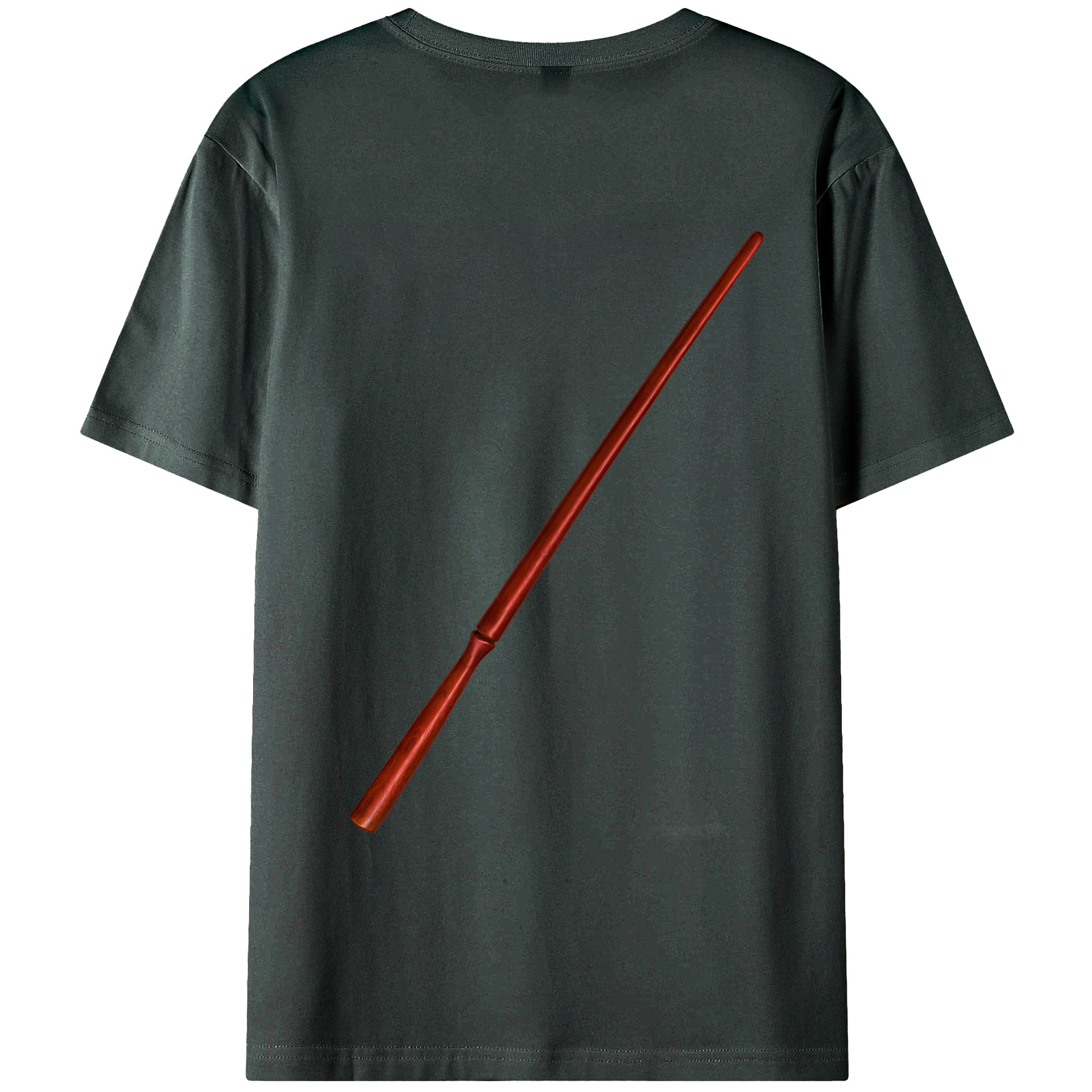 （画像用） Harry Potter ハリー・ポッターシリーズ 綿100％ メンズ半袖Tシャツ（バックプリント） 通気性